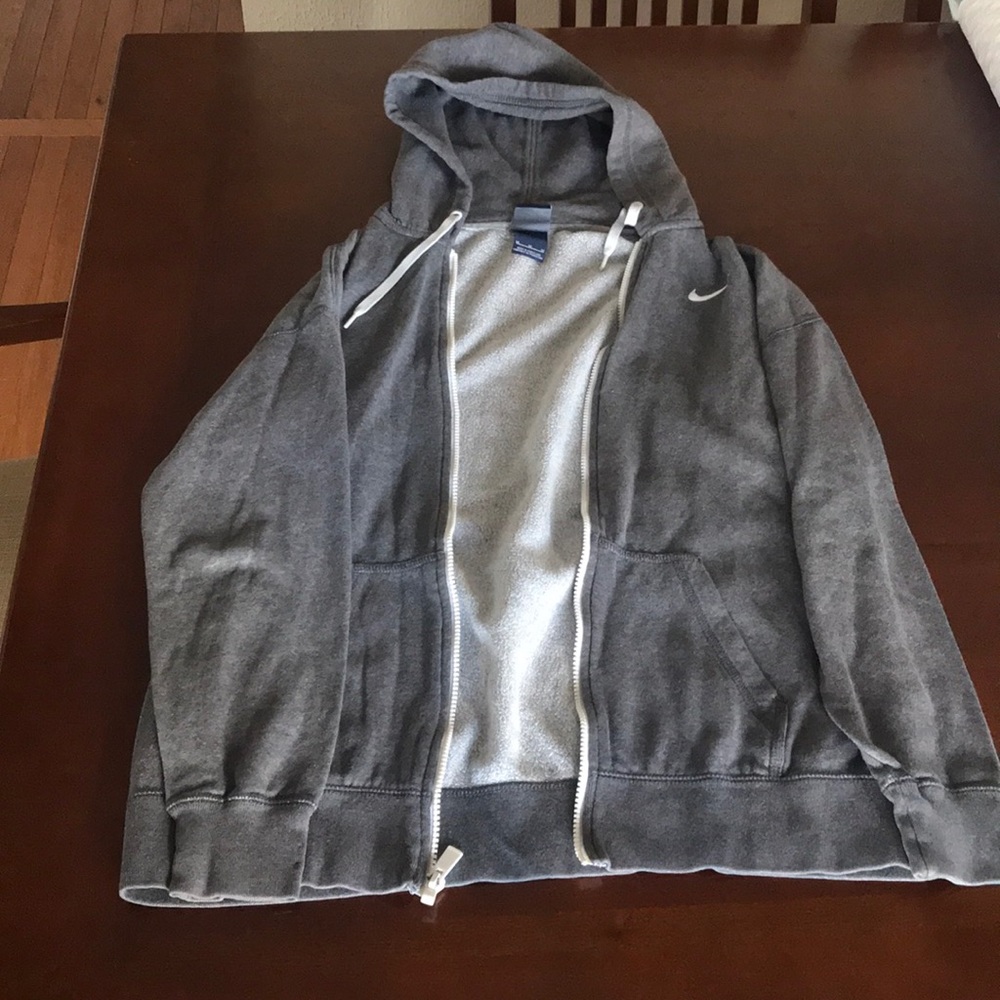 Nike Grey Oversized Sweatshirt